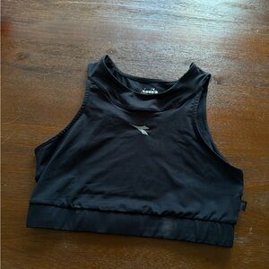 Diadora Charcoal Athletic Tank